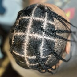 Men's plaits and box braids — Done.By.V Austin